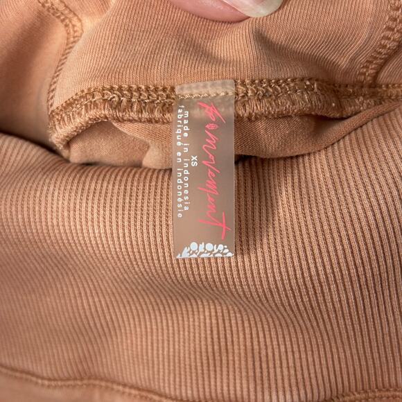 FREE PEOPLE‎ BIKE SHORTS SIZE XS, PEACH COLOR - Picture 4 of 4